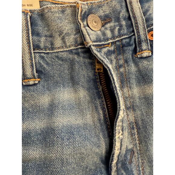 AE77 Premium Denim Women's Cut-Off High Rise Shorts Sz 29 NWT - Picture 7 of 16